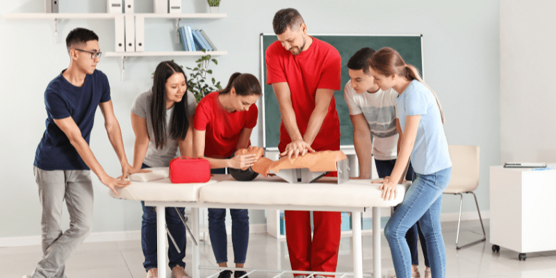 teaching students the importance of incorporating CPR Education
